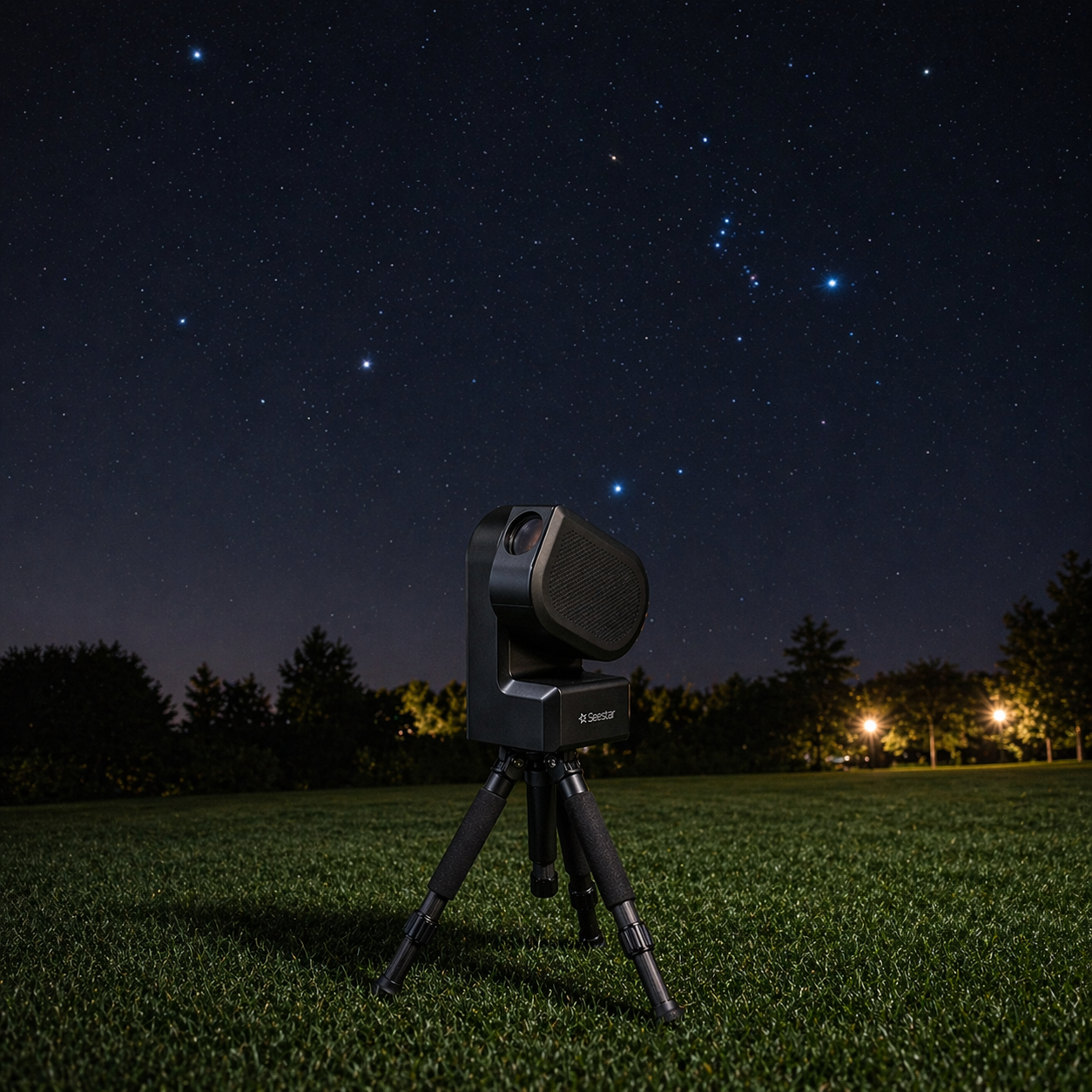 Seestar S50 at night